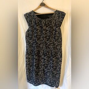 Banana Republic, Black/Grey Natural Print, Dress